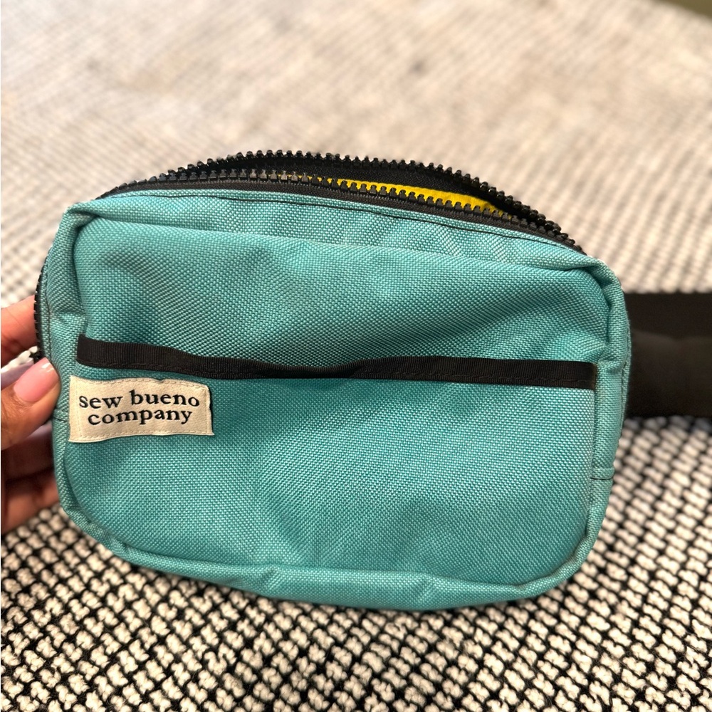 Sew Bueno Company Teal Fanny Pack Belt Bag Adjustable Waist Pack
